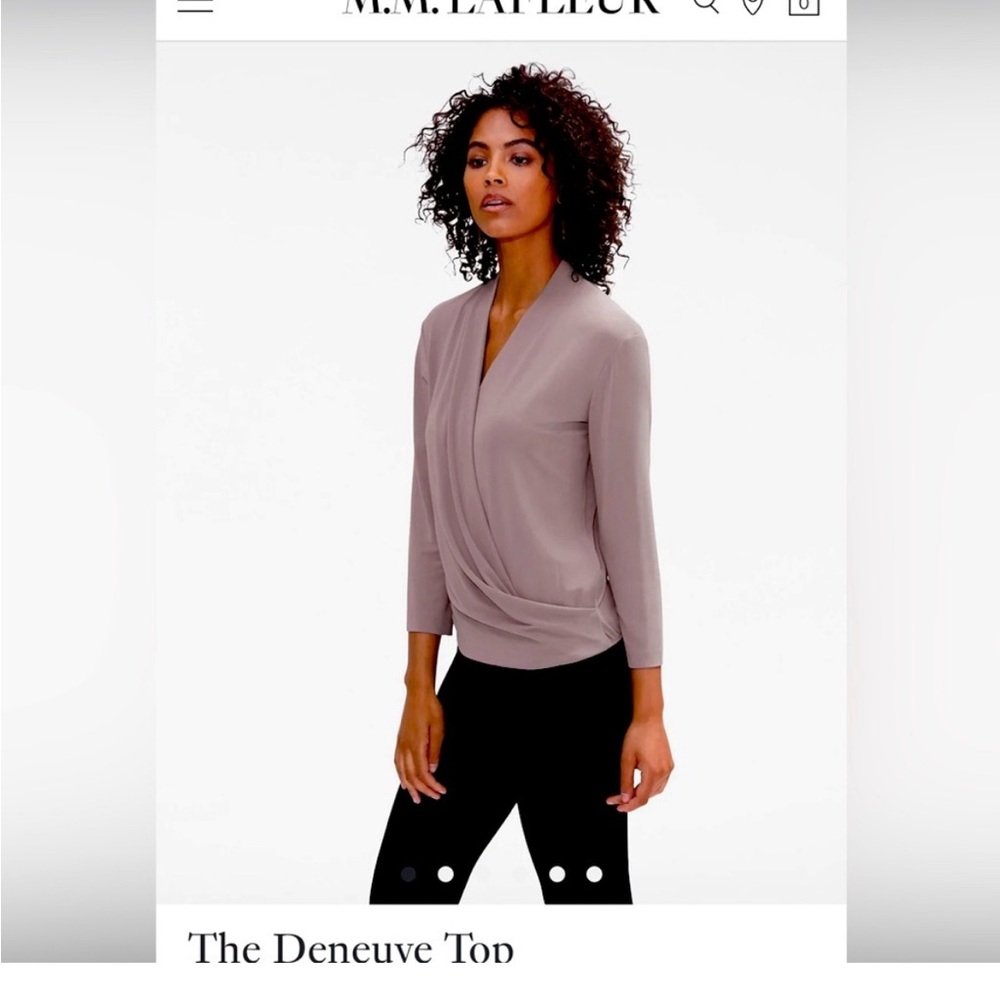 NWT MmLafleur Deneuve Top in rainforest, size medium